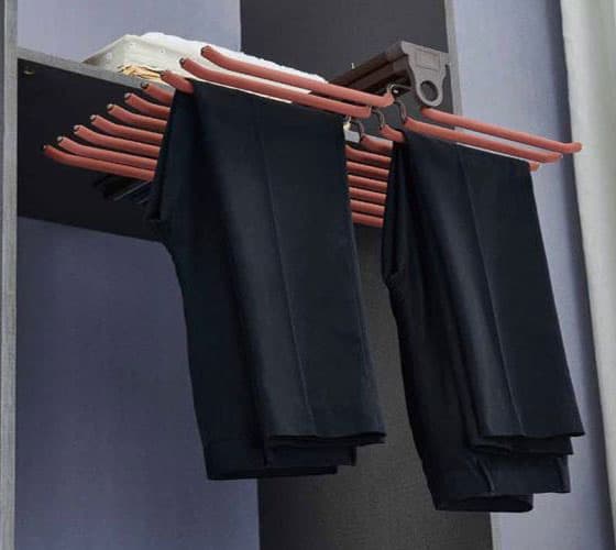 Trousers Rack Double-Line Top Mount Soft Close