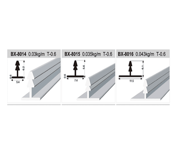 Inlay T Profile