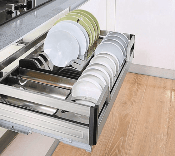 Multifunction Drawer Basket SS Soft Close