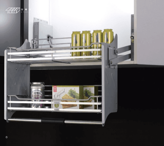 Elevator Pull Out Wire Basket SC ADJ. Height