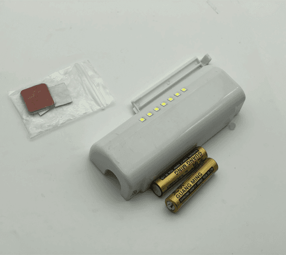 Gas List LED Light 7 LED with Batteries