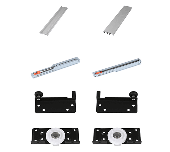 Double Track Wheel Soft Close